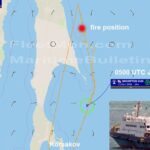 Incendio a bordo de un barco supply en el mar de Okhotsk
