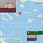 Un buque carguero ruso averiado fue remolcado en el Mar Egeo