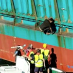 Un polizón llega a Málaga en la rampa del ferry “Nápoles”