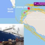 Buque de investigación se hundió en el Atlántico Sur y 62 tripulantes abandonaron el barco