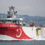 Buque sísmico turco regresa a puerto