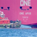 Buque ONE APUS sufre colapso de contenedores mientras navegaba rumbo al puerto de Long Beach