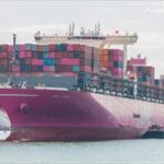 Completan descarga de 126 contenedores desde el ONE Apus en el Puerto de Kobe