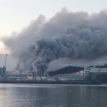 Irlanda: Incendio en el puerto de Cork fue controlado