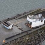 California: Tres personas rescatadas del naufragio de un barco de pesca de cangrejos