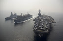China amonesta a la Armada estadounidense por la patrulla de portaaviones en el Mar de China Meridional