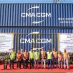 CMA CGM India presenta el primer servicio de tren de Pistones de la naviera