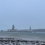 El buque de perforación Valaris suelta  las amarras frente a Escocia