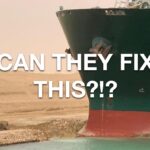 Video: Cómo salvar un mega buque encallado en el Canal de Suez