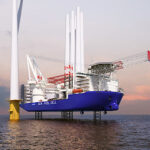Samsung Heavy Industry presenta un nuevo diseño de buque de instalación de aerogeneradores