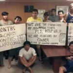 Los marinos filipinos piden ayuda tras permanecer 17 meses varados en China