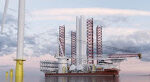 Knud E. Hansen presenta un nuevo diseño de buque de instalación de «aerogeneradores»