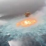 Pemex afirma que no hay daños ambientales por el incendio del «ojo de fuego» en alta mar