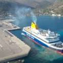 Vea este hermoso vídeo del atraque del ferry en el puerto de Mesta