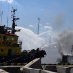Rusia afirma haber atacado un buque de guerra ucraniano y un depósito de misiles Harpoon